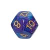 7 kości.2kolor.Niebiesko-fioletowe.REBEL